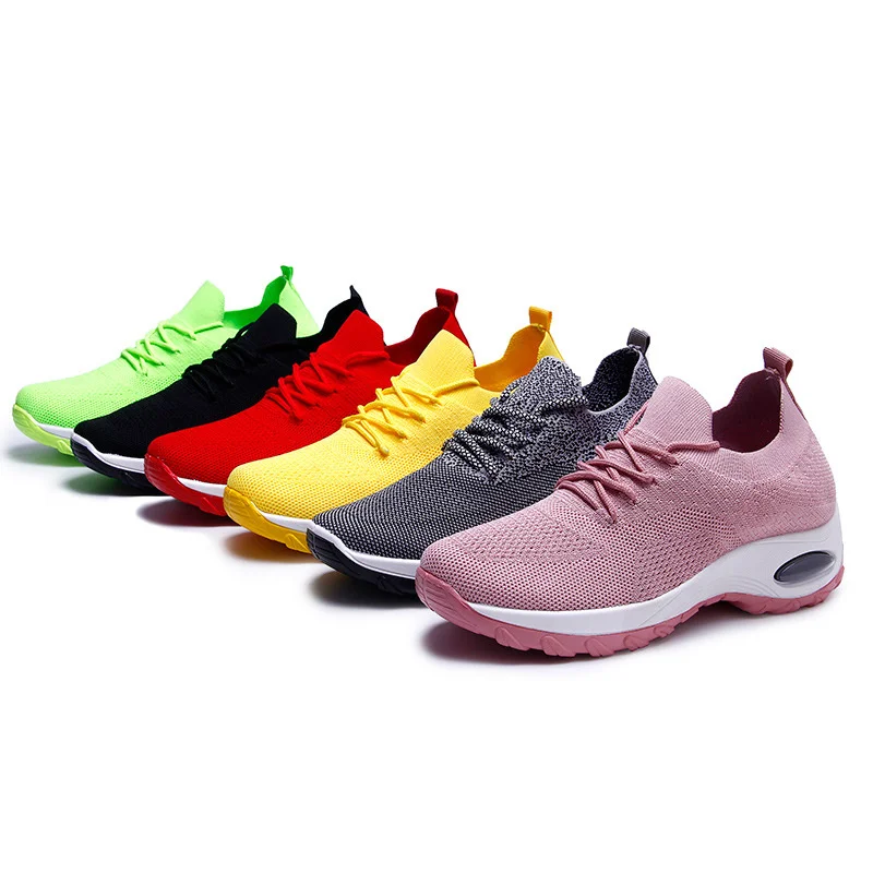 Flying woven women's shoes casual sports shoes fashion versatile rocking shoes soft sole breathable women's single shoes air
Flying woven women's shoes casual sports shoes fashion versatile rocking shoes soft sole breathable women's single shoes air