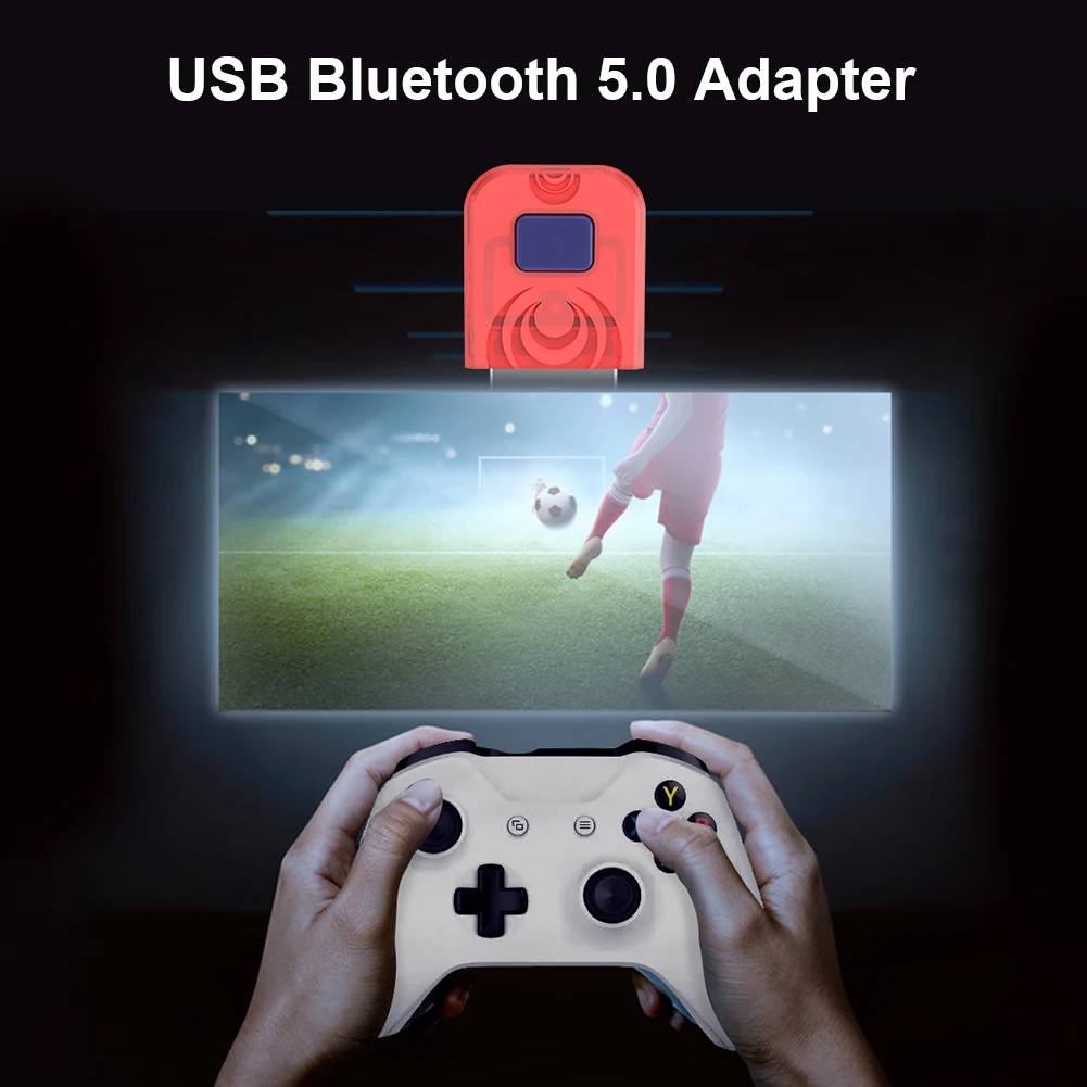 Беспроводной USB-адаптер Bluetooth 5 0 для Nintendo Switch PS5 контроллера Xbox геймпада Aux ПК аудио