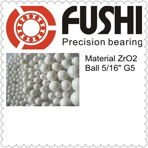 Free Shipping 10PCS Loose Ceramic Balls 5/16"=7.938mm G5 Grade Quality ZrO2 Zirconia White Zirconium Dioxide
Free Shipping 10PCS Loose Ceramic Balls 5/16"=7.938mm G5 Grade Quality ZrO2 Zirconia White Zirconium Dioxide