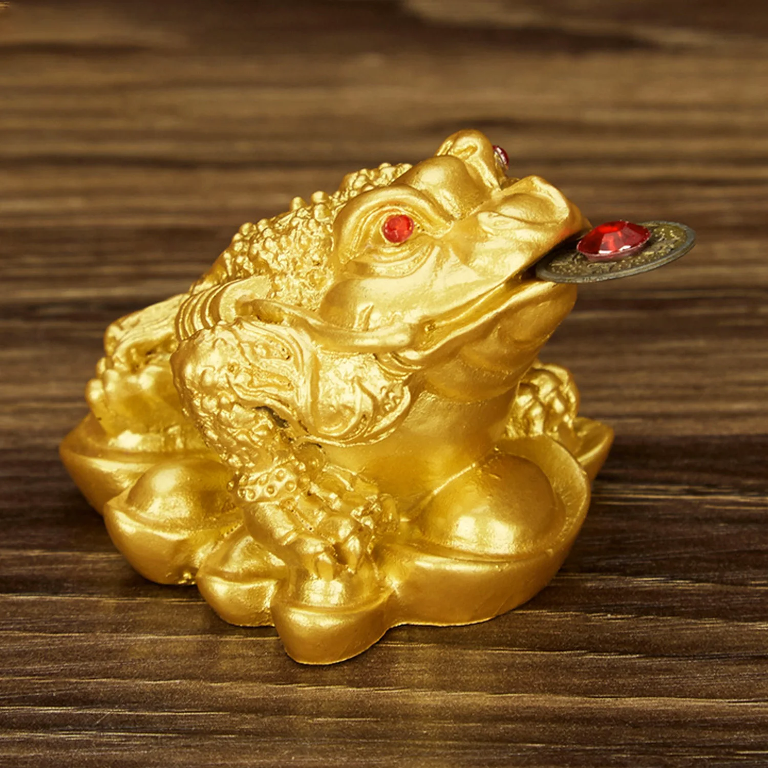 Mini Fortune Lucky Coin Frog Feng Shui Money Toad Chan Chu Chinese Charm of Prosperity Decoration Gift for Home Office
Mini Fortune Lucky Coin Frog Feng Shui Money Toad Chan Chu Chinese Charm of Prosperity Decoration Gift for Home Office