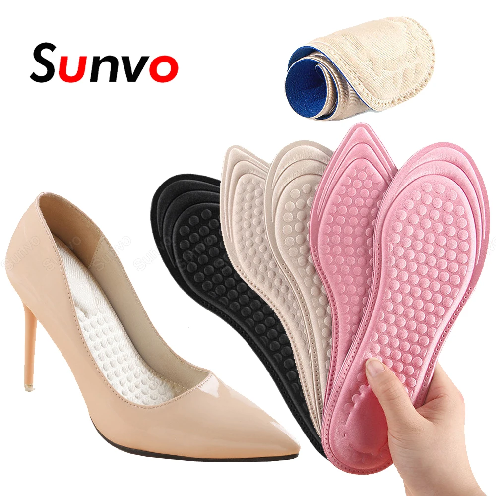 Sunvo Women Insoles for Shoes High Heels Inserts Comfortable Memory Foam Massage Insoles for Feet Care Elevator Shoes Sole Pad
Sunvo Women Insoles for Shoes High Heels Inserts Comfortable Memory Foam Massage Insoles for Feet Care Elevator Shoes Sole Pad