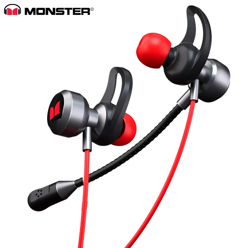 Проводные наушники Monster, профессиональная игровая гарнитура для электронных видов спорта с микрофоном, наушники для телефона, для Xiaomi, iPhone, ...
Проводные наушники Monster, профессиональная игровая гарнитура для электронных видов спорта с микрофоном, наушники для телефона, для Xiaomi, iPhone, ...