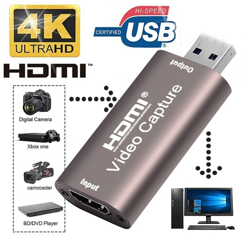 4k карта видеозаписи с Usb 3,0 для DVD-видеокамеры
4k карта видеозаписи с Usb 3,0 для DVD-видеокамеры