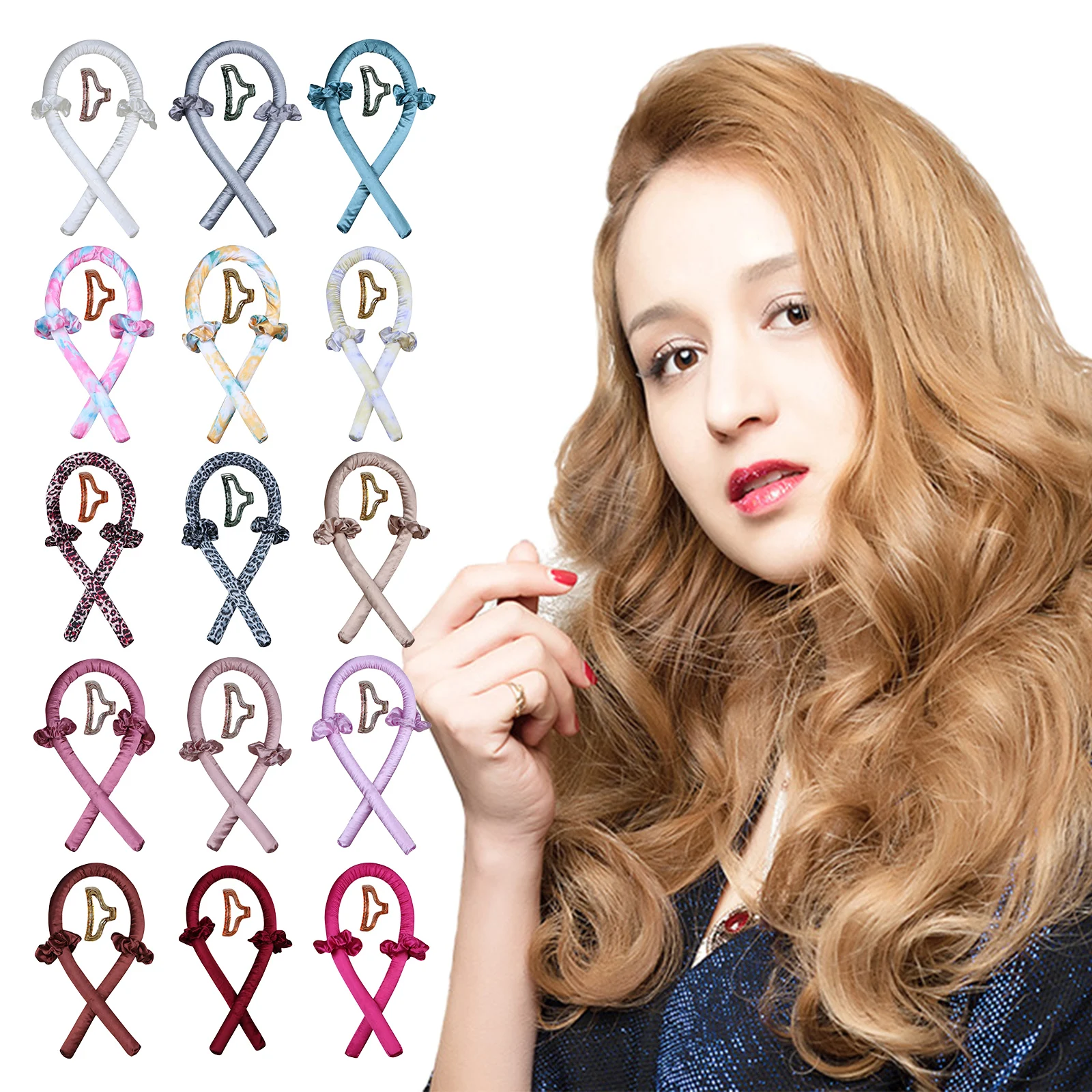 Heatless Curling Rod Headband, Lazy Curler, Silk Curling Ribbon Silk Curling Ribbon, Heatless Hair Curling Ribbon Hair Curly
Heatless Curling Rod Headband, Lazy Curler, Silk Curling Ribbon Silk Curling Ribbon, Heatless Hair Curling Ribbon Hair Curly