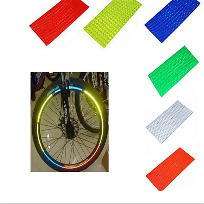Светоотражающие наклейки для велосипедов велосипедные на обод колеса