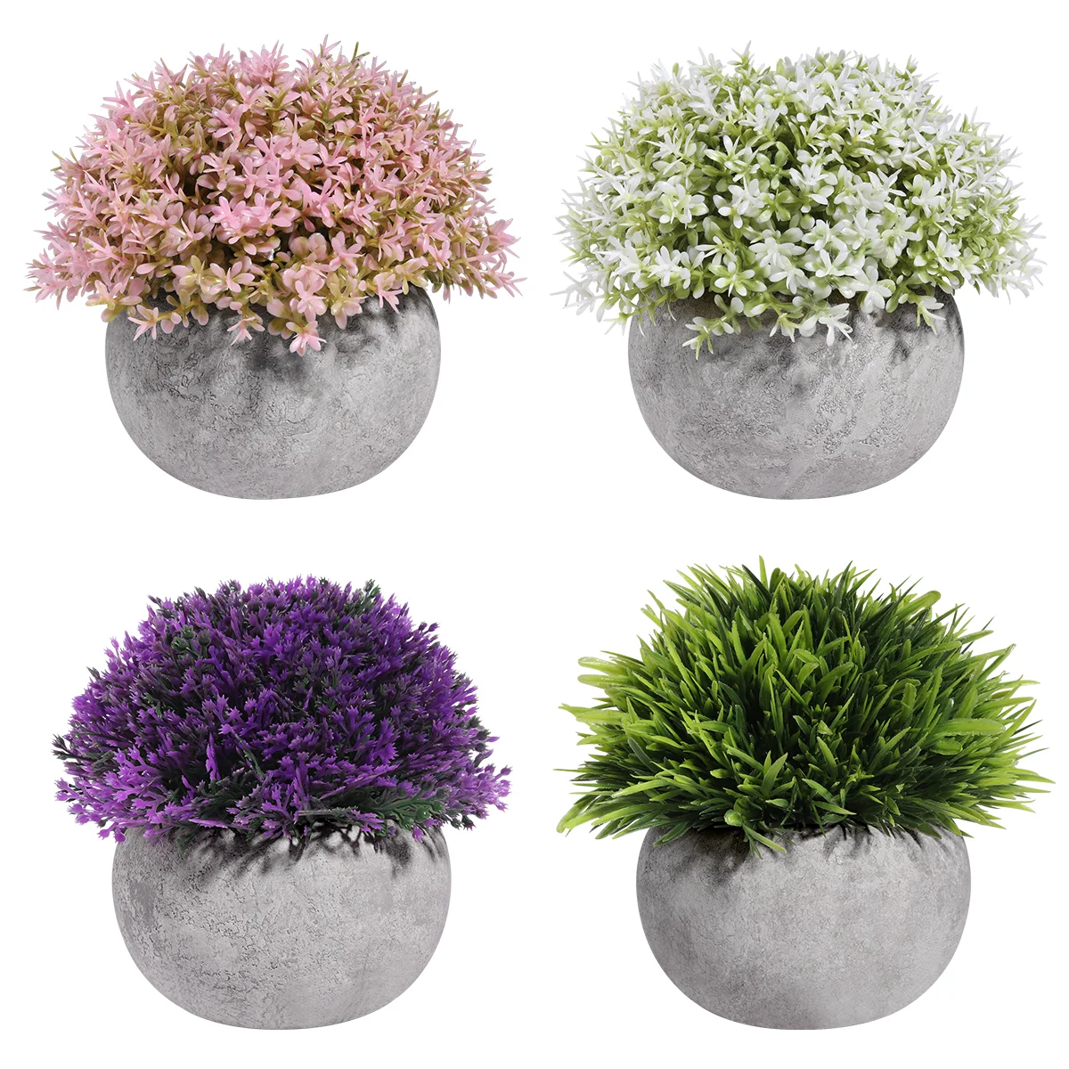 HOMEMAXS 4PCS Artificial Potted Simulation Plant Potted Indoor Green Plant Small Bonsai Pastoral Living Room Office Display
HOMEMAXS 4PCS Artificial Potted Simulation Plant Potted Indoor Green Plant Small Bonsai Pastoral Living Room Office Display
