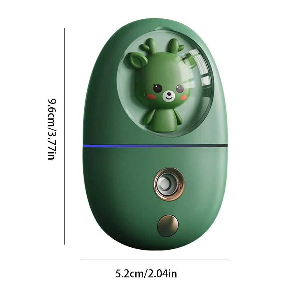 35ml Cute Facial Moisturizing Beauty Instrument Portable USB Charging Humidifier Cooling Mist Spray Mini Face Humidifier
35ml Cute Facial Moisturizing Beauty Instrument Portable USB Charging Humidifier Cooling Mist Spray Mini Face Humidifier