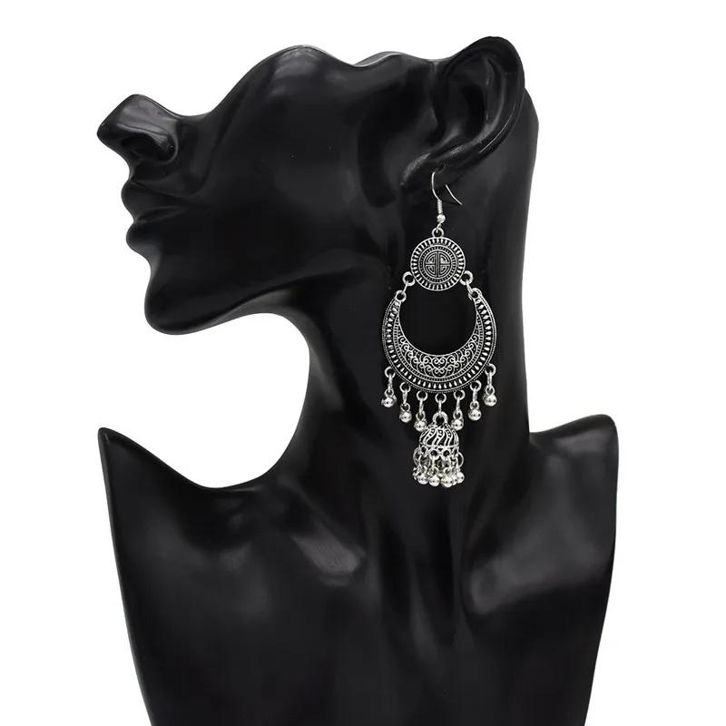 Belly Dance Tassel Earrings Indian style Vintage Fringe Crescent Ball Earrings For Sexy Women Fashion Jewelry Accessories New
Belly Dance Tassel Earrings Indian style Vintage Fringe Crescent Ball Earrings For Sexy Women Fashion Jewelry Accessories New