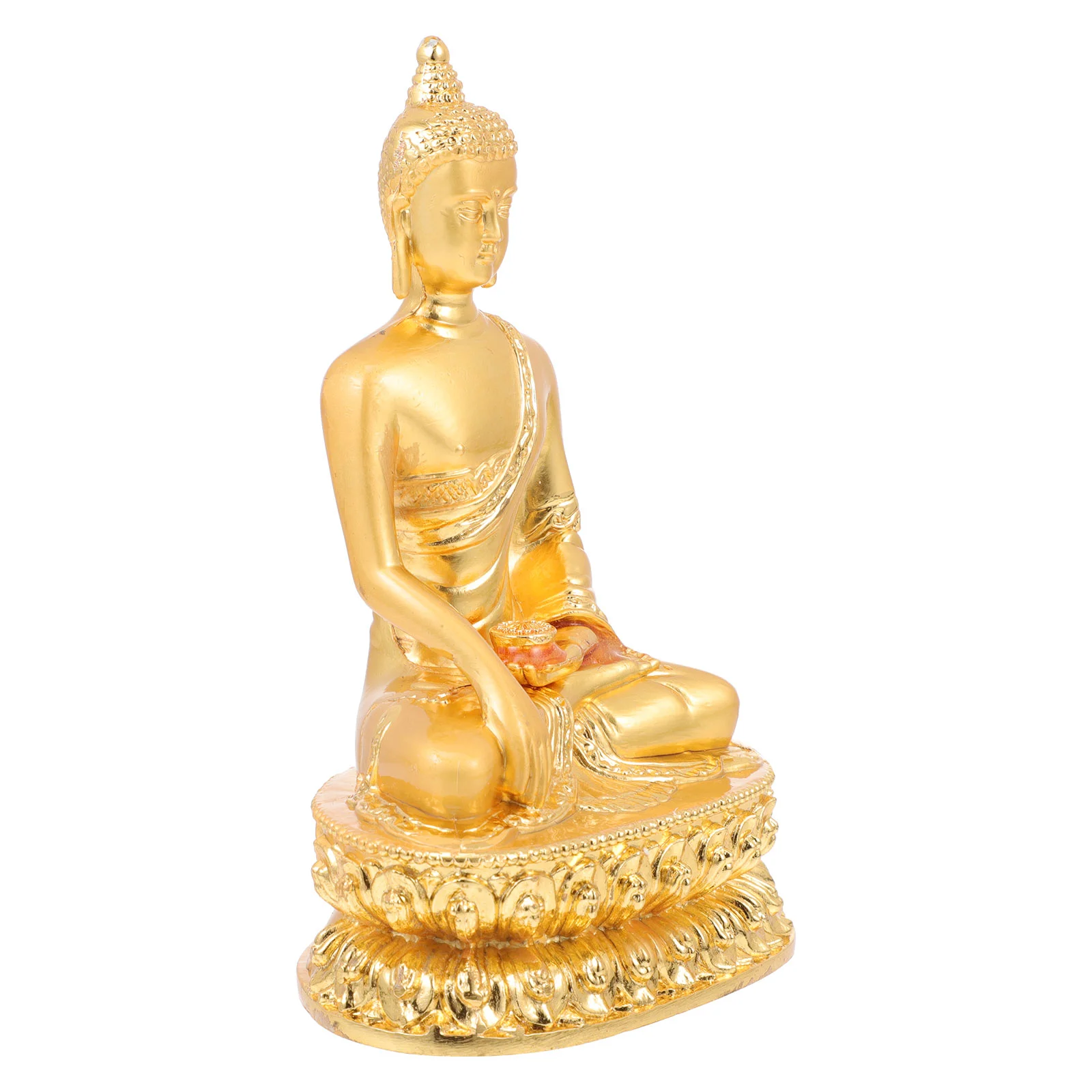 1 шт., маленькое позолоченное украшение Sakyamuni 
1 шт., маленькое позолоченное украшение Sakyamuni