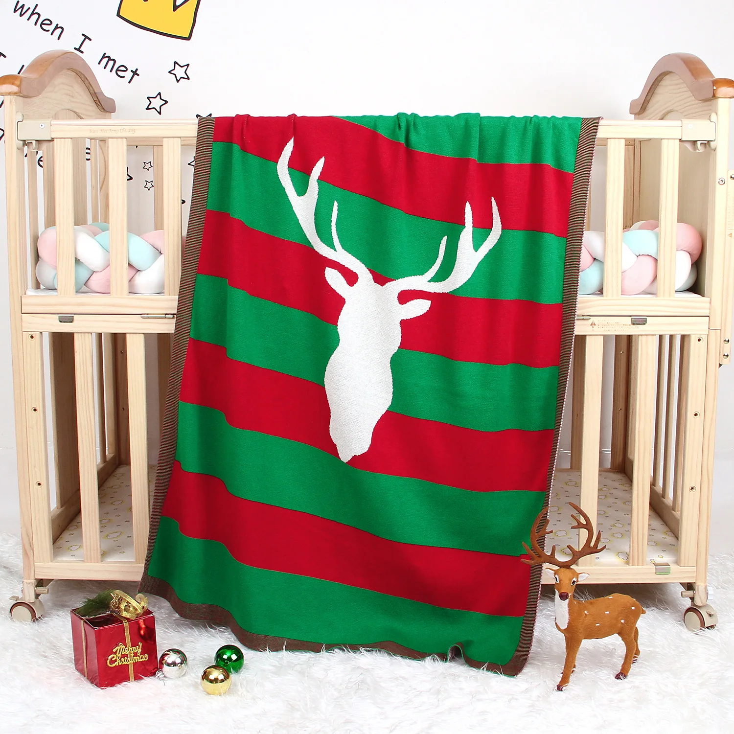 New Autumn Winter Newborn Baby Quilt Boys Girls Hold Blanket Christmas Elk Infant Baby Boy Girl Stripe Knit Blanket
New Autumn Winter Newborn Baby Quilt Boys Girls Hold Blanket Christmas Elk Infant Baby Boy Girl Stripe Knit Blanket