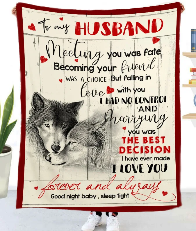 Home 3D Wolf Blanket Soft Plush Fleece Flannel Blanket All Season Cozy Throw Blanket for Sofa Bed Couch Camping Travel
Home 3D Wolf Blanket Soft Plush Fleece Flannel Blanket All Season Cozy Throw Blanket for Sofa Bed Couch Camping Travel