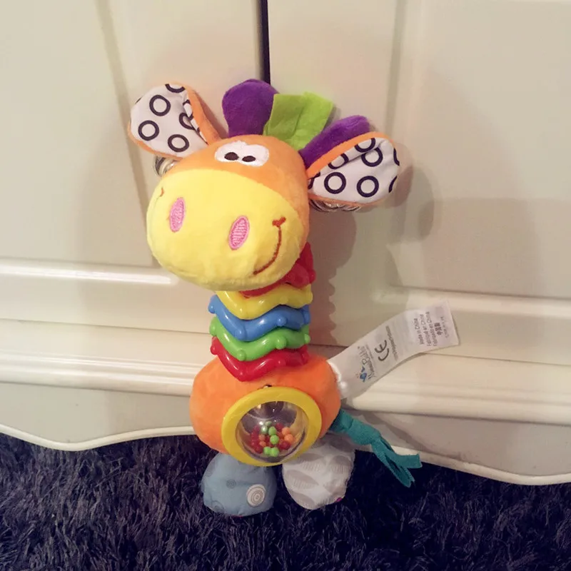 Plush Baby Toys for Infant Toddler Cartoon Handbells Rattles Giraffe Toys Educational Baby Teether Toys 0-12 Months Baby Gifts
Plush Baby Toys for Infant Toddler Cartoon Handbells Rattles Giraffe Toys Educational Baby Teether Toys 0-12 Months Baby Gifts