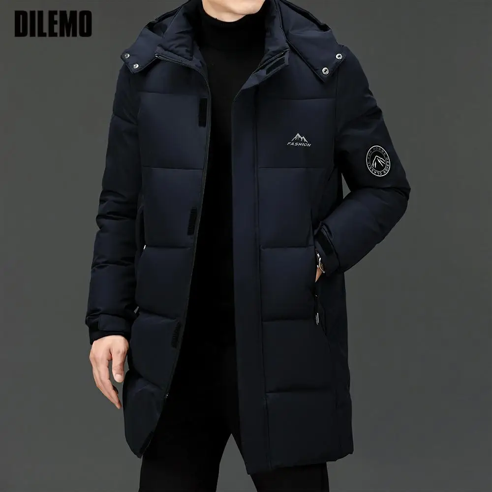 Top Grade Thicken Warm Winter Designer Hooded Brand Casual Fashion Long Parka Jacket Men Windbreaker Puffer Coats Clothes Men
Top Grade Thicken Warm Winter Designer Hooded Brand Casual Fashion Long Parka Jacket Men Windbreaker Puffer Coats Clothes Men