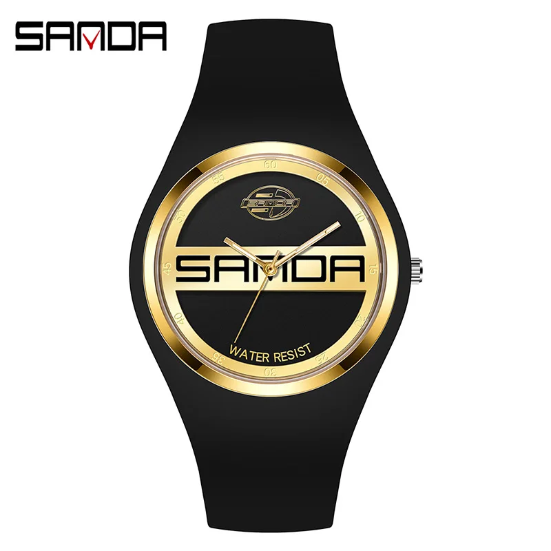 Часы наручные SANDA мужские/женские кварцевые Брендовые спортивные повседневные