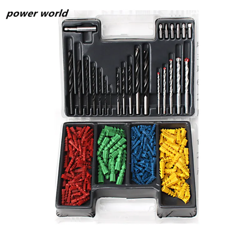 300 Pcs Construction Drill /Household Plastic Box Set Twist Drill /Bit Head Post Expansion Screw /Three-point Woodworking Drill
300 Pcs Construction Drill /Household Plastic Box Set Twist Drill /Bit Head Post Expansion Screw /Three-point Woodworking Drill