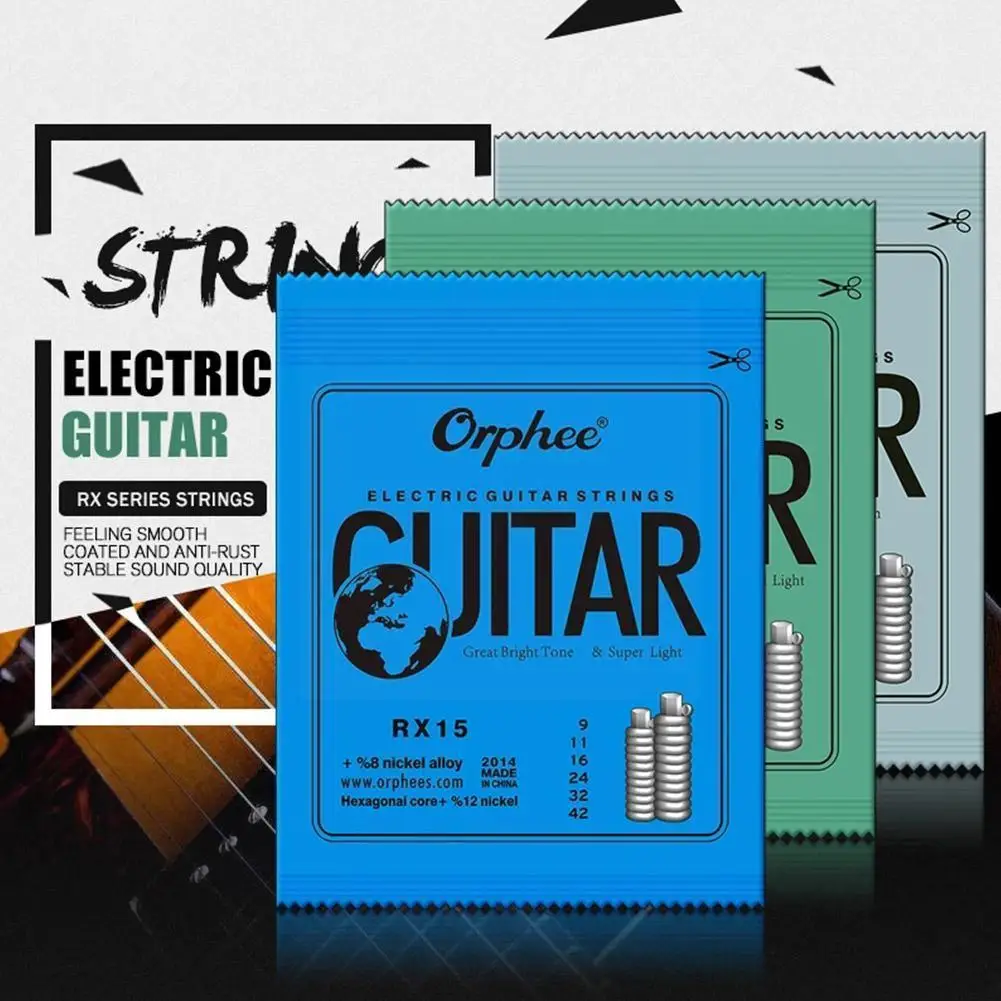 Electric Guitar Strings Metal Guitar Strings Set Hexagonal Plated Carbon Nickel Strings Guitar Guitar Accessories Steel Z4a9
Electric Guitar Strings Metal Guitar Strings Set Hexagonal Plated Carbon Nickel Strings Guitar Guitar Accessories Steel Z4a9