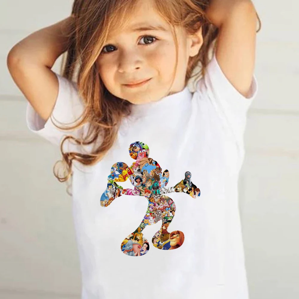 Disney Brand T-shirts European Anime Mickey Mouse Print Short-Sleeved 2021 Summer White O-neck Top Clothing Aesthetic Soft Girl
Disney Brand T-shirts European Anime Mickey Mouse Print Short-Sleeved 2021 Summer White O-neck Top Clothing Aesthetic Soft Girl