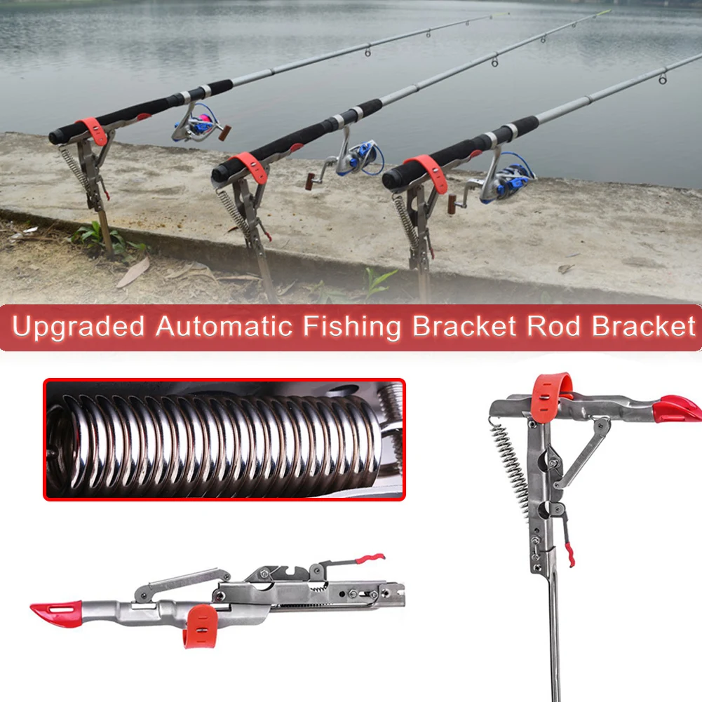 Automatic Fishing Rod Holder Fishing Pole Support Pole Lifter Support Fishing Tackle Accessories Sea Pole Automatic Support
Automatic Fishing Rod Holder Fishing Pole Support Pole Lifter Support Fishing Tackle Accessories Sea Pole Automatic Support