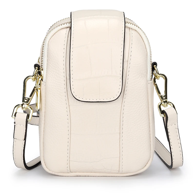 Luxury White Color Small Shoulder Bag Girls Women Double Zipper Crossbody Handbags Fashion Genuine Cow Leather Messenger Purse
Luxury White Color Small Shoulder Bag Girls Women Double Zipper Crossbody Handbags Fashion Genuine Cow Leather Messenger Purse