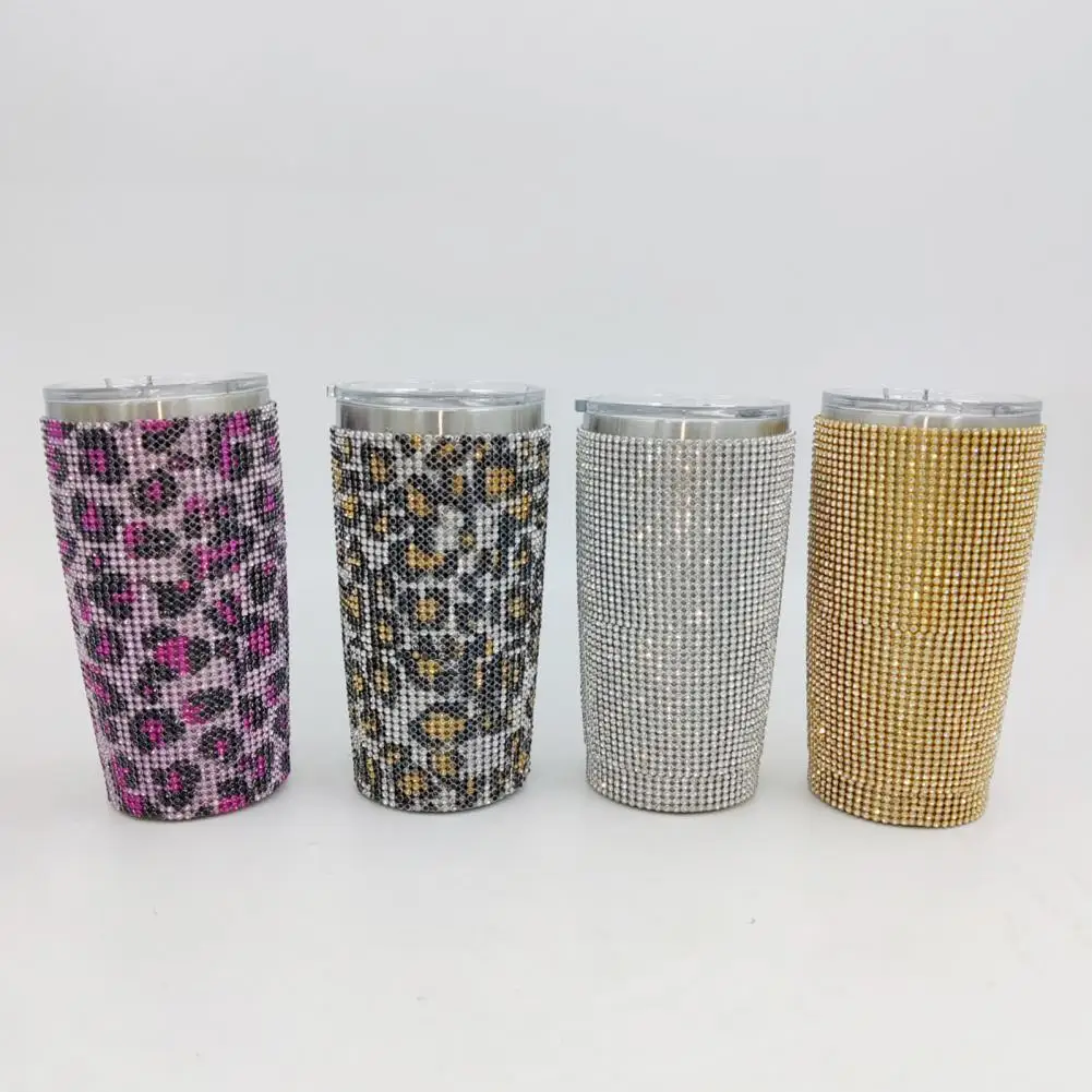 600ml Leak-proof Shiny Rhinestone Studded Water Bottle Leak-proof 304 Stainless Steel Reusable Drinking Vacuum Flask for Office 
600ml Leak-proof Shiny Rhinestone Studded Water Bottle Leak-proof 304 Stainless Steel Reusable Drinking Vacuum Flask for Office