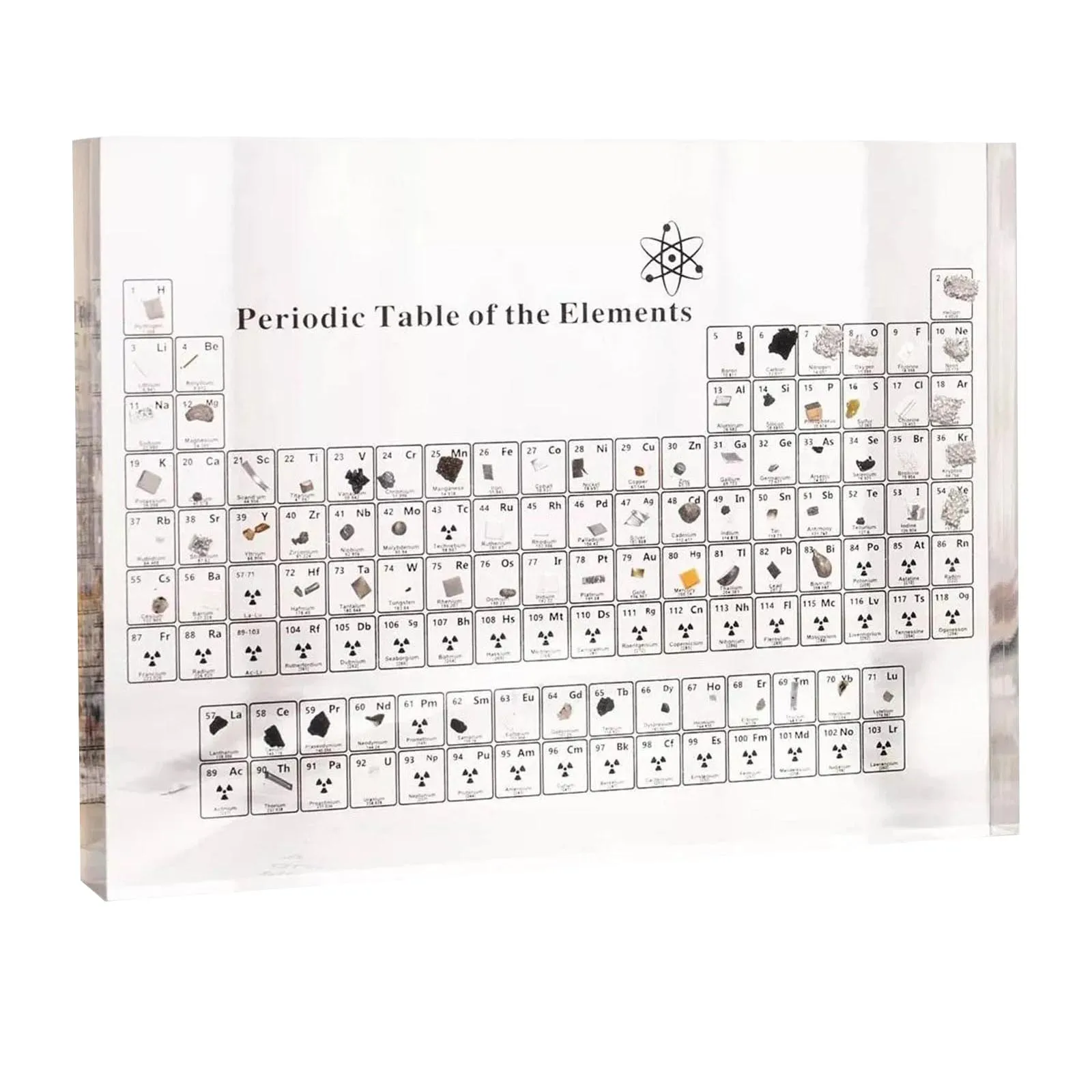 Periodic Table of Elements Acrylic Periodic Table Display with Elements Names for Teacher Students Gifts Crafts Decor DSS899
Periodic Table of Elements Acrylic Periodic Table Display with Elements Names for Teacher Students Gifts Crafts Decor DSS899
