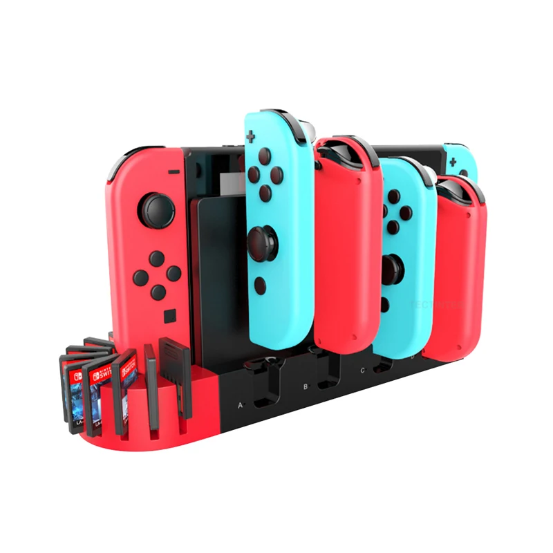 NEW Charger For Nintendo For Switch 4 Port Controller Gamepad Charging Dock Station For Switch Console Holder 9 For
NEW Charger For Nintendo For Switch 4 Port Controller Gamepad Charging Dock Station For Switch Console Holder 9 For
