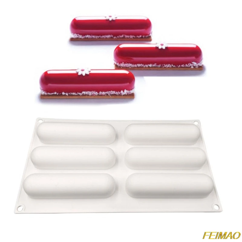 Long Strip Silione Molds for Mousse Cake Silicone Molds French Dessert Silicone
Long Strip Silione Molds for Mousse Cake Silicone Molds French Dessert Silicone