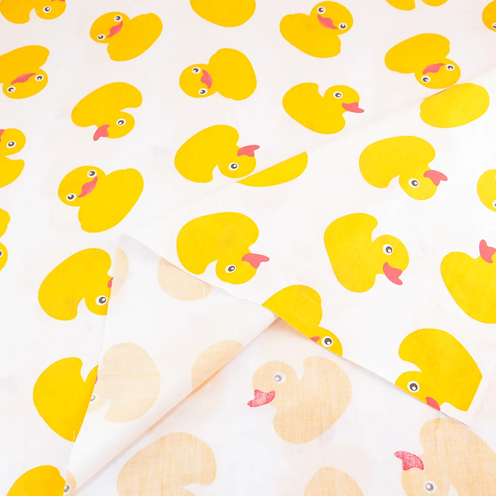 Teramila Yellow Ducks Cotton Fabric Tissue Home Textile Patchwork Sewing Cloth Craft Tecido Quilting Bedding Decoration
Teramila Yellow Ducks Cotton Fabric Tissue Home Textile Patchwork Sewing Cloth Craft Tecido Quilting Bedding Decoration