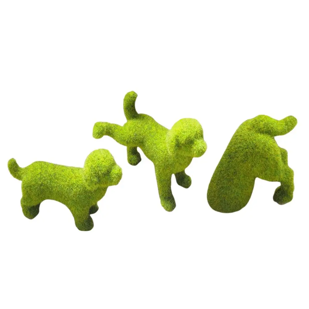Green Simulation Fuzzy Flocking Puppy Garden Spring Animal Dog Figurine Decor Balcony Garden Window Decoration Animals 
Green Simulation Fuzzy Flocking Puppy Garden Spring Animal Dog Figurine Decor Balcony Garden Window Decoration Animals