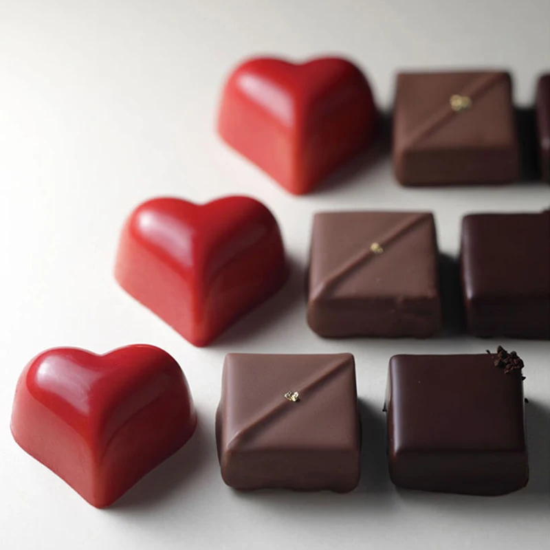 FUNBAKY 35 Cavity Heart Round Square 3D Silicone Chocolate Mold Cake Bakeware Baking Tools Diy Handmade Jelly Chocolate Moulds
FUNBAKY 35 Cavity Heart Round Square 3D Silicone Chocolate Mold Cake Bakeware Baking Tools Diy Handmade Jelly Chocolate Moulds