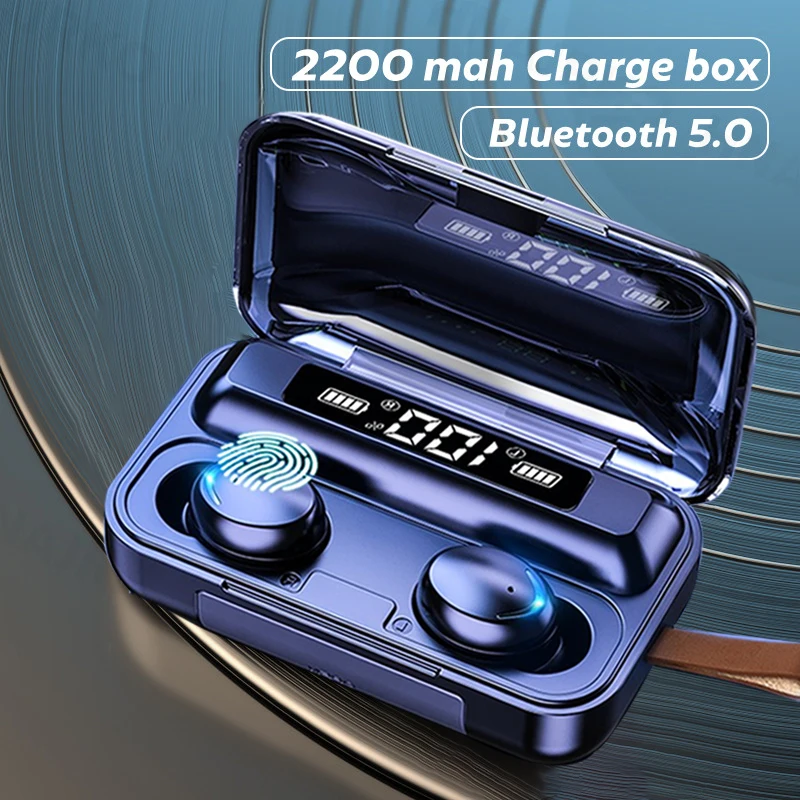 F9 TWS Wireless Bluetooth 5.0 Headsets 2200 Charging Box Wireless Headphones Stereo Bluetooth Earphone Low Delay In-ear Earbuds
F9 TWS Wireless Bluetooth 5.0 Headsets 2200 Charging Box Wireless Headphones Stereo Bluetooth Earphone Low Delay In-ear Earbuds