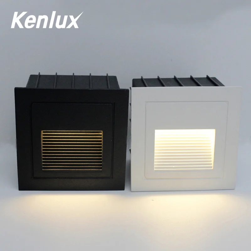 Kenlux Led stair light recessed step lights 3W square & round AC85-265V outdoor & indoor waterproof fashion wall corner lamp-IN
Kenlux Led stair light recessed step lights 3W square & round AC85-265V outdoor & indoor waterproof fashion wall corner lamp-IN