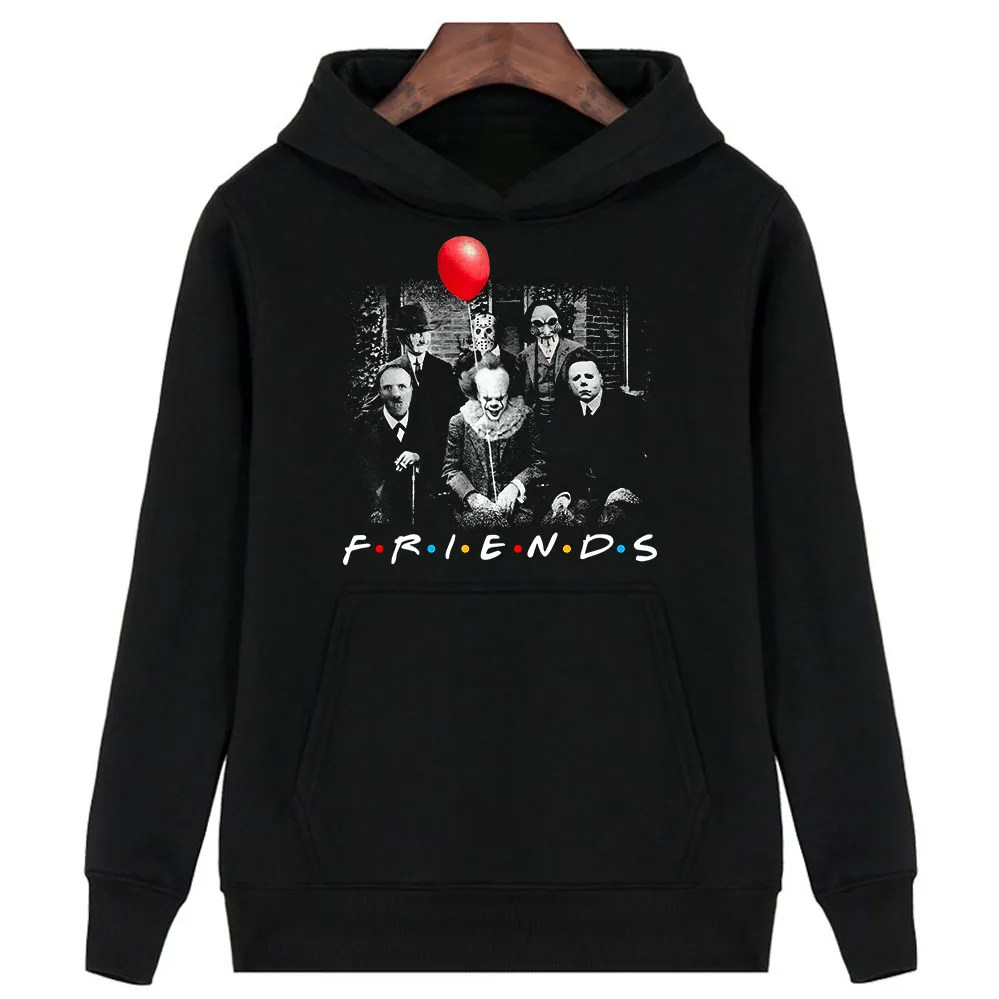Horror Friends Pennywise Michael Myers Jason Voorhees Halloween Hoodie Fleece Jacket Winter Coat Funny Hoodies USA size
Horror Friends Pennywise Michael Myers Jason Voorhees Halloween Hoodie Fleece Jacket Winter Coat Funny Hoodies USA size