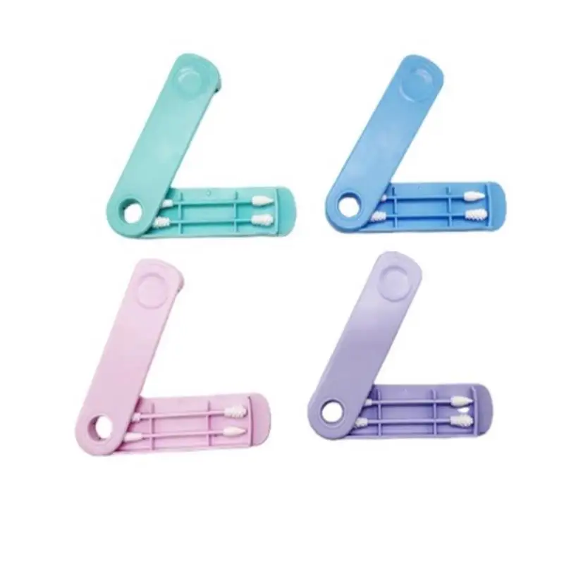 Двухсторонние многоразовые ватные палочки, силиконовые моющиеся палочки для чистки ушей и макияжа, мягкие гибкие палочки для макияжа 
Двухсторонние многоразовые ватные палочки, силиконовые моющиеся палочки для чистки ушей и макияжа, мягкие гибкие палочки для макияжа