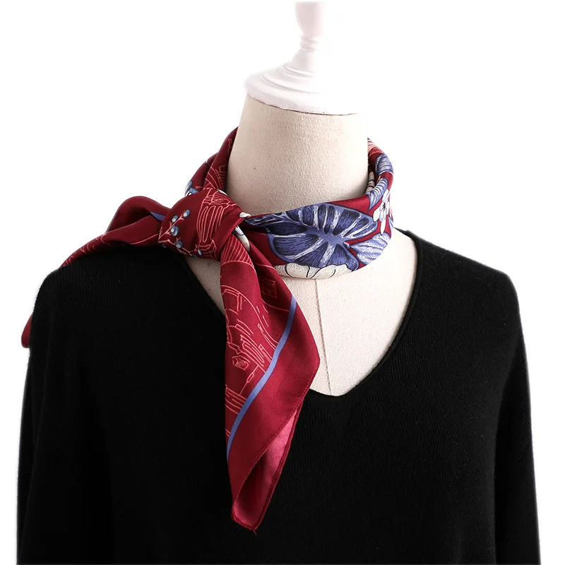 Spring and autumn lady Square scarf new sunscreen shawl women Fashion quality silk scarves Luxury tourism print Muslim headcloth
Spring and autumn lady Square scarf new sunscreen shawl women Fashion quality silk scarves Luxury tourism print Muslim headcloth