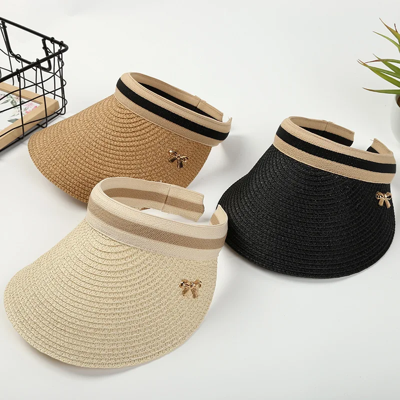 New Style Empty Top Sun Hat Foldable Portable Roll-up Beach Hat Wide Brim Sunshade UV Protection Hat Fashion Casual Straw Hat
New Style Empty Top Sun Hat Foldable Portable Roll-up Beach Hat Wide Brim Sunshade UV Protection Hat Fashion Casual Straw Hat