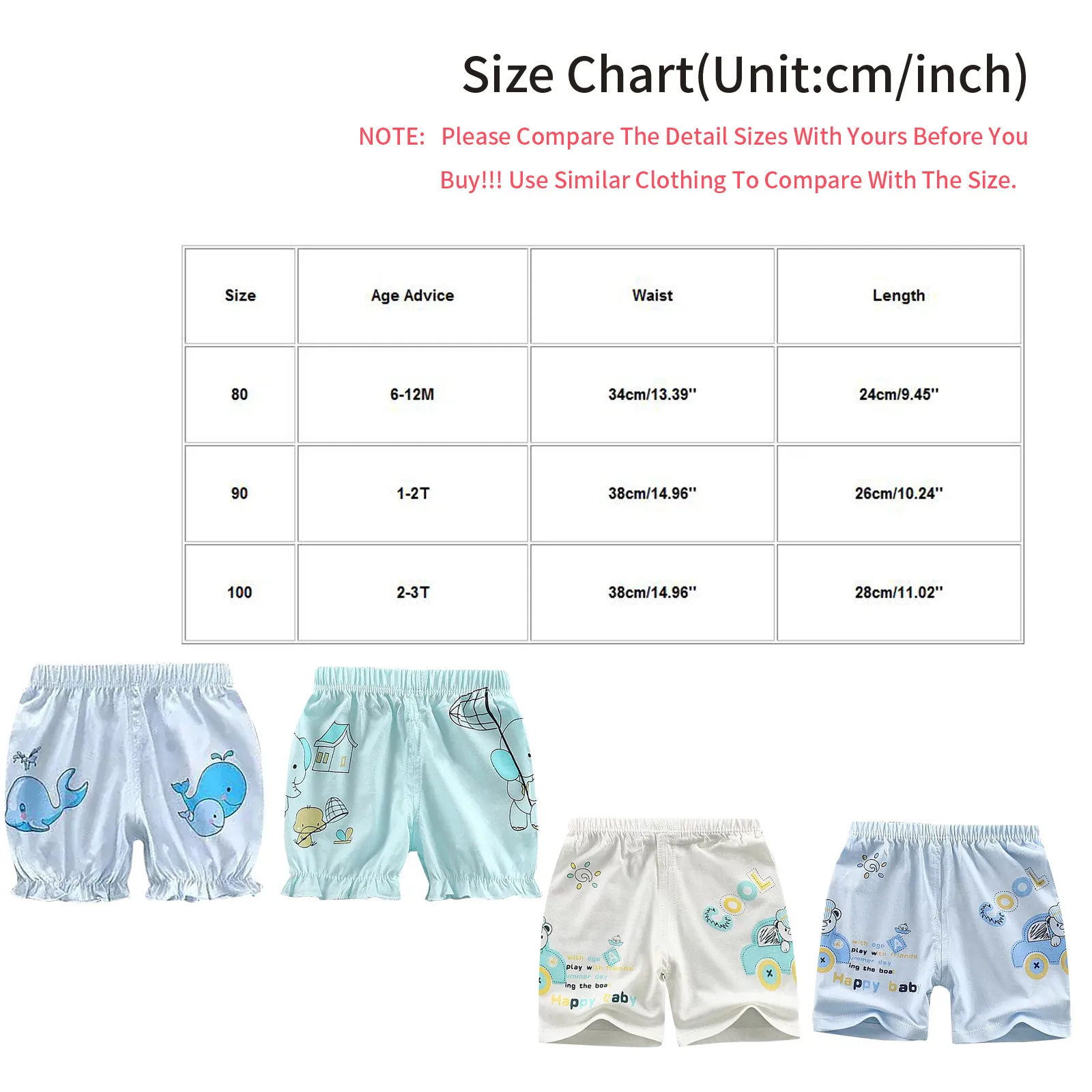 2021 Summer New Born Baby Short Summer Bloomers Flat angle Lace Thin Cartoon Print short enfant garcon #4
2021 Summer New Born Baby Short Summer Bloomers Flat angle Lace Thin Cartoon Print short enfant garcon #4