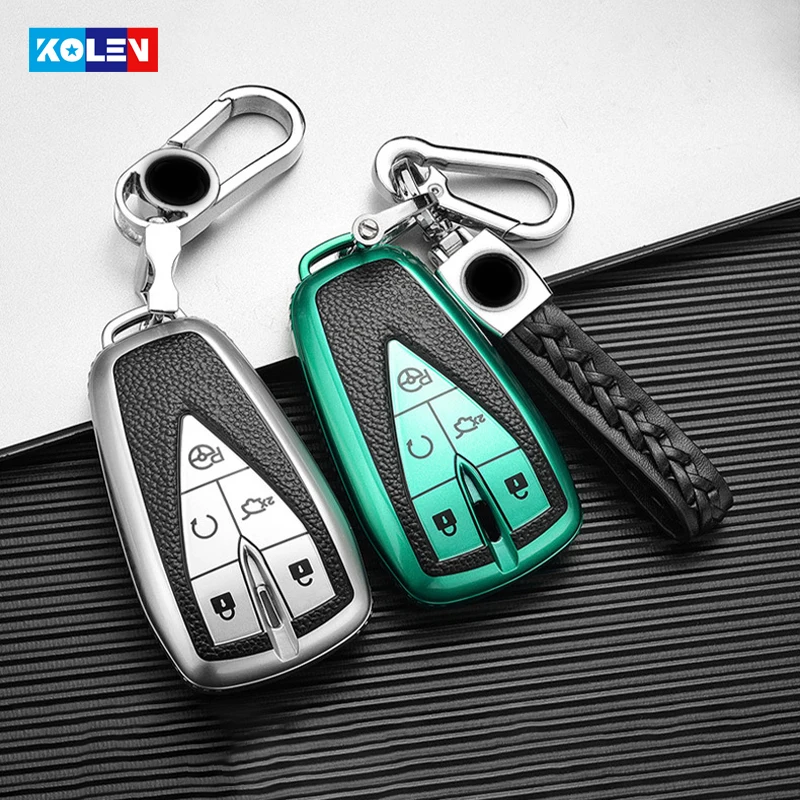 New Leather+TPU All-Inclusive Car Remote Key Full Cover Case For Changan CS35PLUS CS55PLUS CS75PLUS 2019-2020 Car Smart Key Fob
New Leather+TPU All-Inclusive Car Remote Key Full Cover Case For Changan CS35PLUS CS55PLUS CS75PLUS 2019-2020 Car Smart Key Fob
