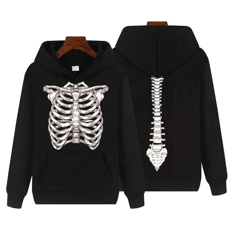 Толстовка с капюшоном, плюшевый кардиган с черепами и косточками, свитшот, Повседневный свитер, свободный однотонный свитшот, женская одежд... 
Толстовка с капюшоном, плюшевый кардиган с черепами и косточками, свитшот, Повседневный свитер, свободный однотонный свитшот, женская одежд...