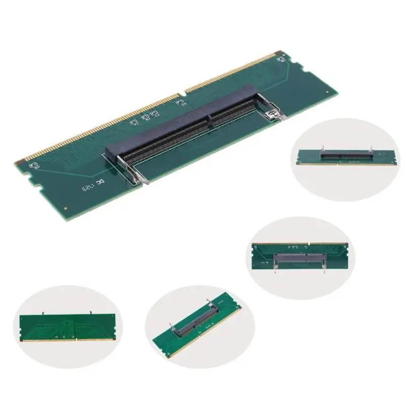 Ноутбук DDR3 200 Pin разъем для ОЗУ 240 DIMM адаптер внутренняя память ноутбука на рабочий