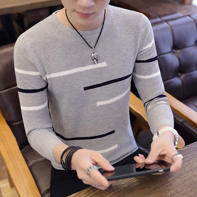 Mens Sweater Autumn Hot Sale New Men's V-neck Sweater Korean Fashion Bottoming Shirt Pullover Sweater Youth Slim Line Fishion
Mens Sweater Autumn Hot Sale New Men's V-neck Sweater Korean Fashion Bottoming Shirt Pullover Sweater Youth Slim Line Fishion