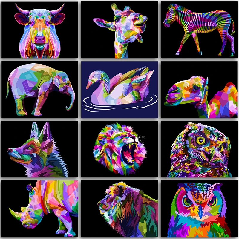 5D DIY Diamond Painting Kit animals Lion Wolf Elephant swan Full Square&Round Diamond mosaic embroidery Cross stitch home decor
5D DIY Diamond Painting Kit animals Lion Wolf Elephant swan Full Square&Round Diamond mosaic embroidery Cross stitch home decor