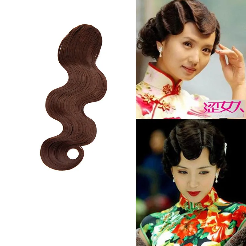 28x8cm Children Women Qipao Bangs Wave Hair Bang Permable Vintage Photography Movie Tv Play Headwear
28x8cm Children Women Qipao Bangs Wave Hair Bang Permable Vintage Photography Movie Tv Play Headwear