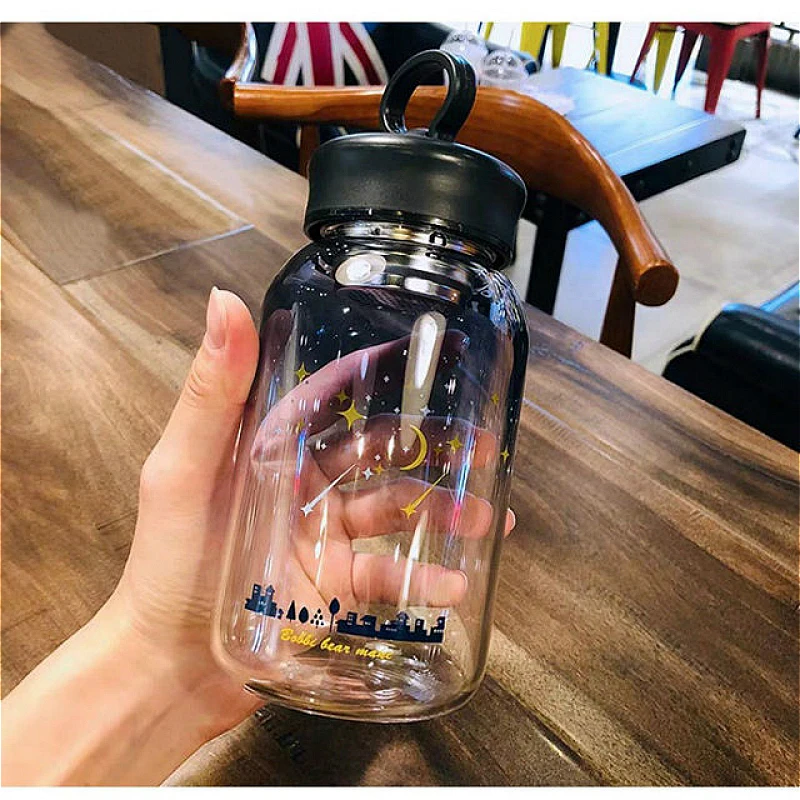 Creative Glass Water Drink Bottle Gradient Sport Bottles Portable Leak Proof With Tea Filter Drinking Cup Mugs Botella De Agua
Creative Glass Water Drink Bottle Gradient Sport Bottles Portable Leak Proof With Tea Filter Drinking Cup Mugs Botella De Agua