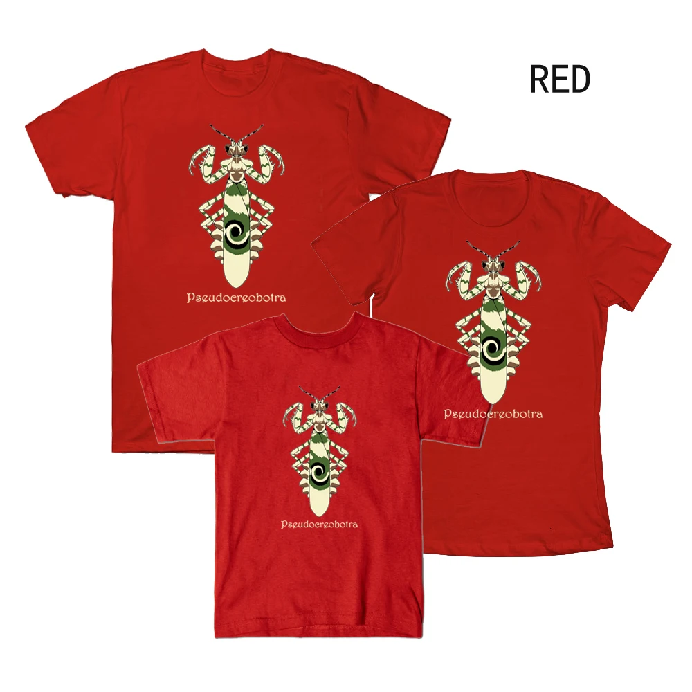 Pseudocreobotra Wahlbergi Printing Family Set T-Shirt Cotton O-Neck Short Sleeve Shirt Insect Lovers Family Matching Outfit
Pseudocreobotra Wahlbergi Printing Family Set T-Shirt Cotton O-Neck Short Sleeve Shirt Insect Lovers Family Matching Outfit