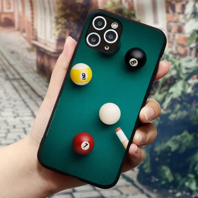 Billiards Balls Phone Case for iPhone 11 12 mini pro XS MAX 8 7 6 6S Plus X 5S SE 2020 XR
Billiards Balls Phone Case for iPhone 11 12 mini pro XS MAX 8 7 6 6S Plus X 5S SE 2020 XR