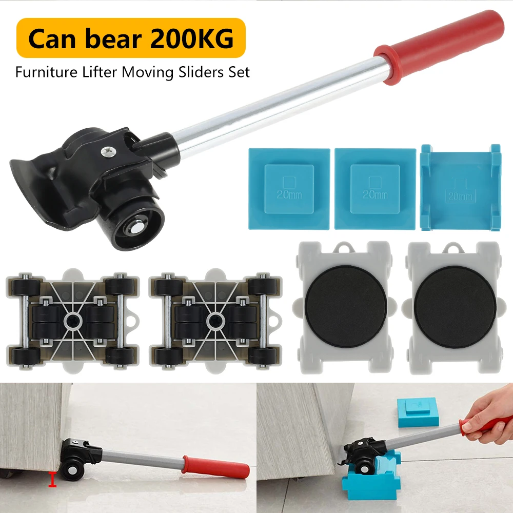 Furniture Mover Set Furniture Mover Tool Transport Lifter Heavy Stuffs Moving Wheel Roller Bar Hand Tools 8Pcs Set Dropshipping
Furniture Mover Set Furniture Mover Tool Transport Lifter Heavy Stuffs Moving Wheel Roller Bar Hand Tools 8Pcs Set Dropshipping