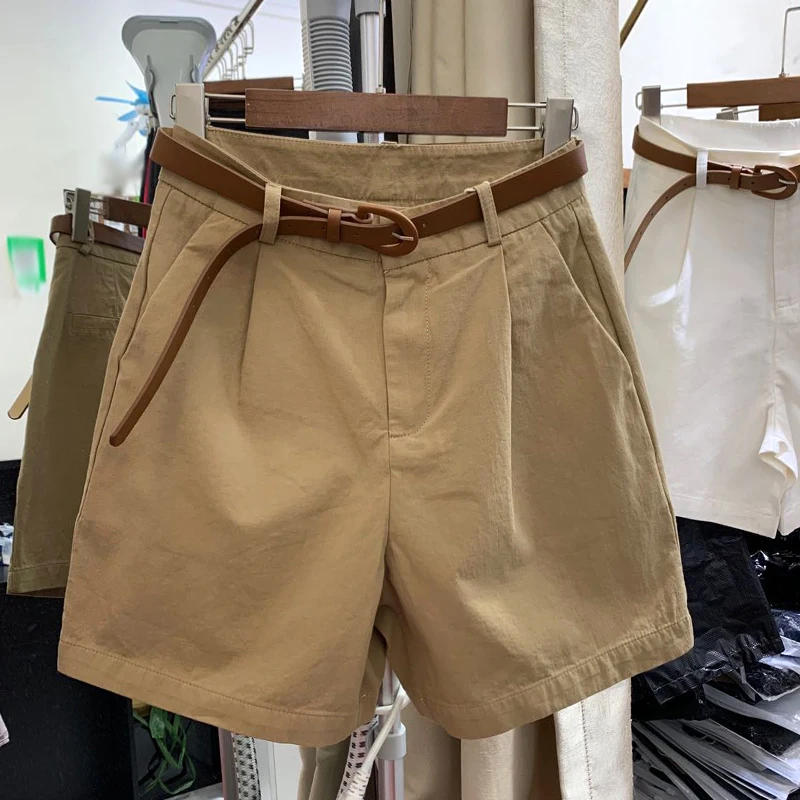 Shorts for Women 2021 New High Waist A- Line Pants Wide Leg Pants Women's Loose Casual Cotton Shorts
Shorts for Women 2021 New High Waist A- Line Pants Wide Leg Pants Women's Loose Casual Cotton Shorts