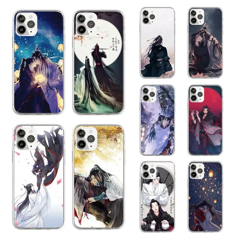 Mo Dao Zu Shi chinese anime Phone Case Transparent soft For iphone 12 11 13 7 8 6 s plus x xs xr pro max mini
Mo Dao Zu Shi chinese anime Phone Case Transparent soft For iphone 12 11 13 7 8 6 s plus x xs xr pro max mini