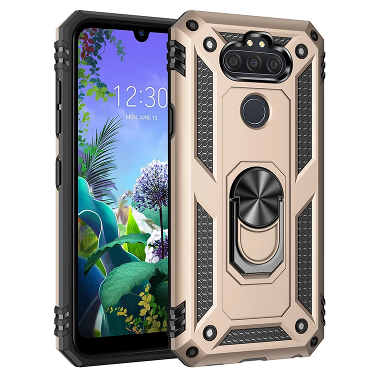Fashion Rugged Anti Fall Armor Phone Case For LG Aristo 6 Shockproof With Metal Magnetic Bracket Silicagel Protection PC Cover
Fashion Rugged Anti Fall Armor Phone Case For LG Aristo 6 Shockproof With Metal Magnetic Bracket Silicagel Protection PC Cover